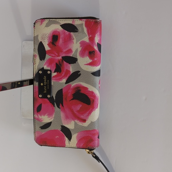 KATE SPADE NEW YORK FLORAL WOMEN'S WALLET - Picture 2 of 8